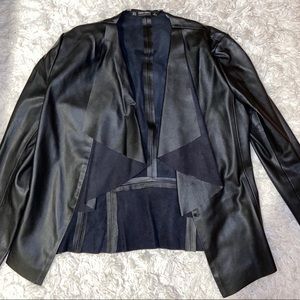 Zara Basics Leather Jacket